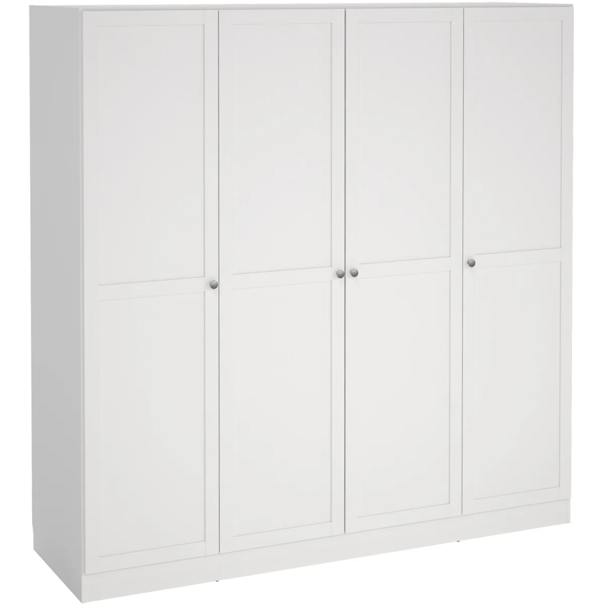 Brande Wardrobe 4 Doors - White – image 2