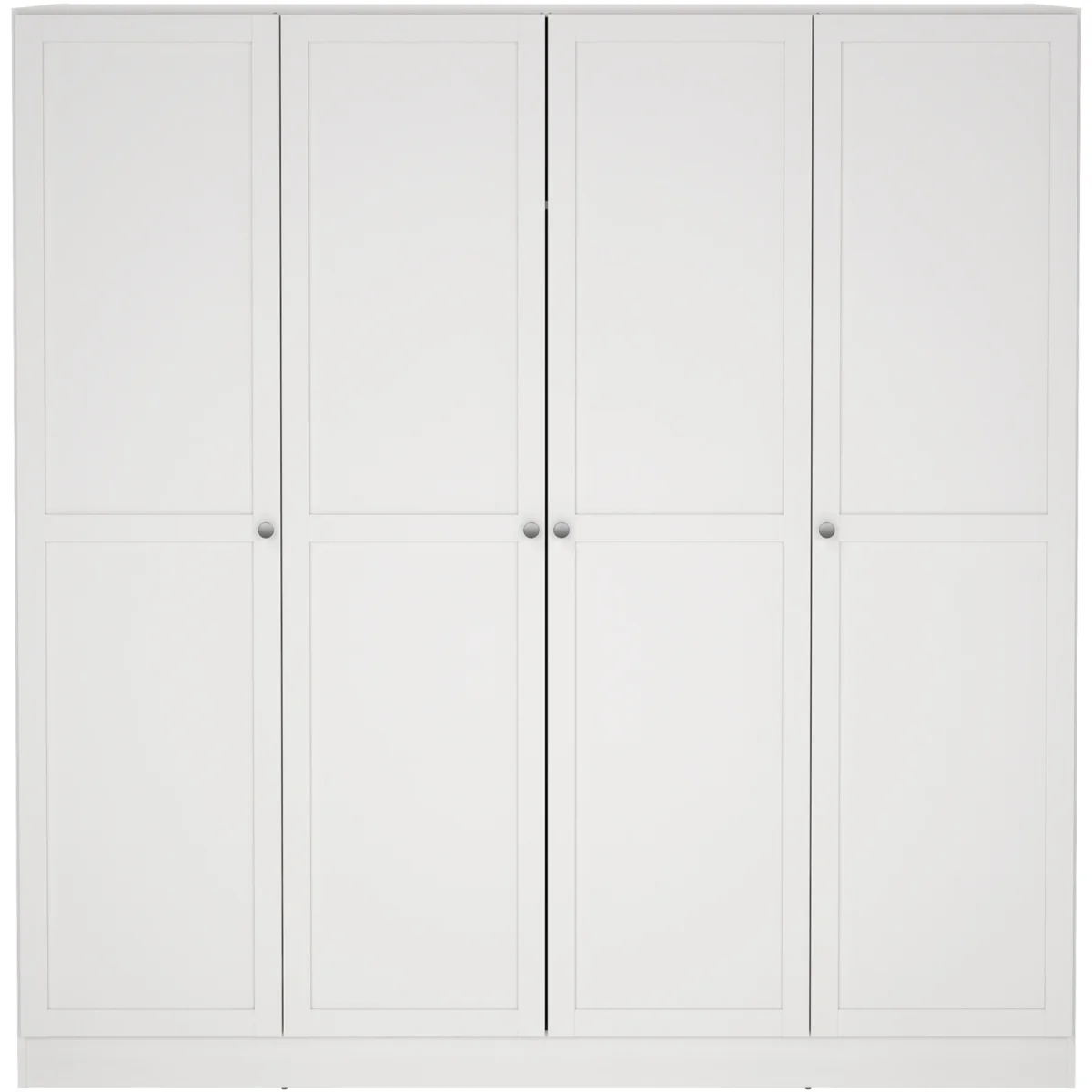 Brande Wardrobe 4 Doors - White – image 3