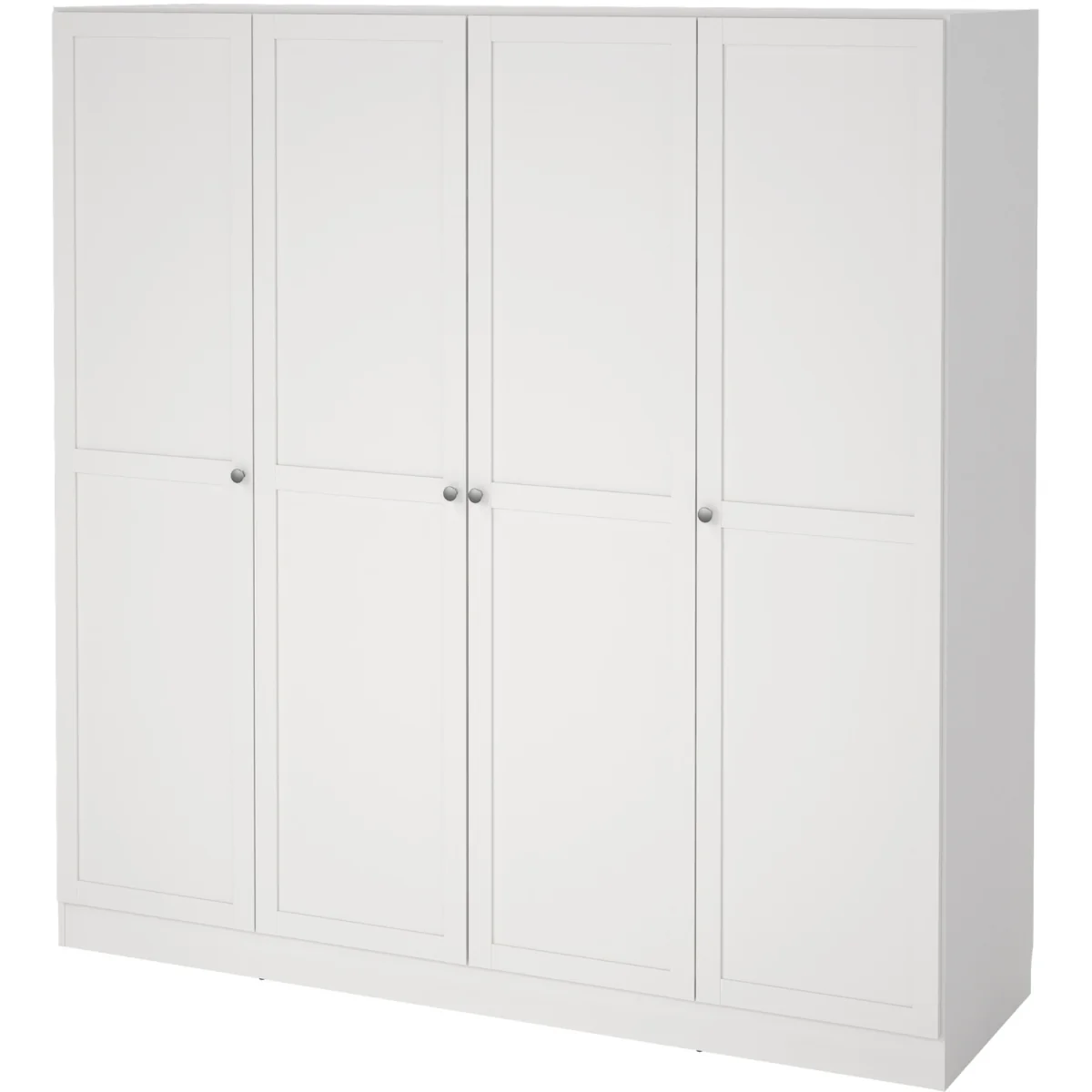 Brande Wardrobe 4 Doors - White – image 4