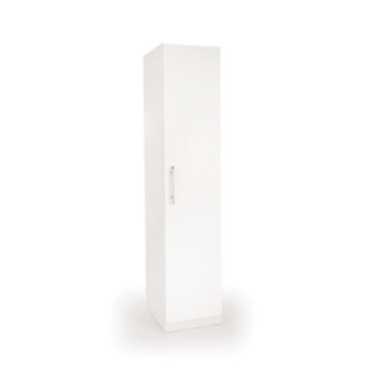 Ashburton One Door Wardrobe - Oak / Gloss White – image 2