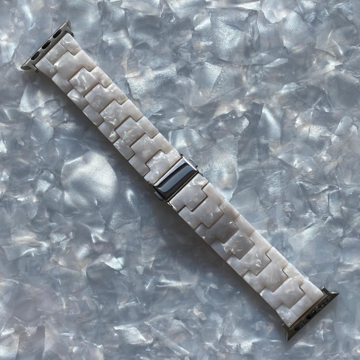 Women's Apple Watch Band In Whiteout | Large | Closet Rehab – image 3