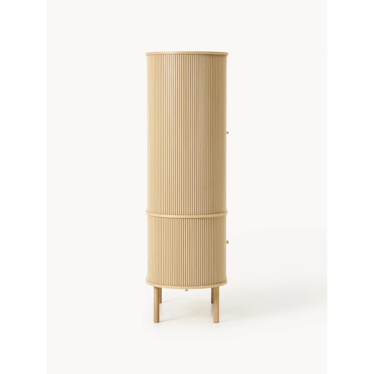 Compact Wardrobe Calary with Fluted Front – image 4