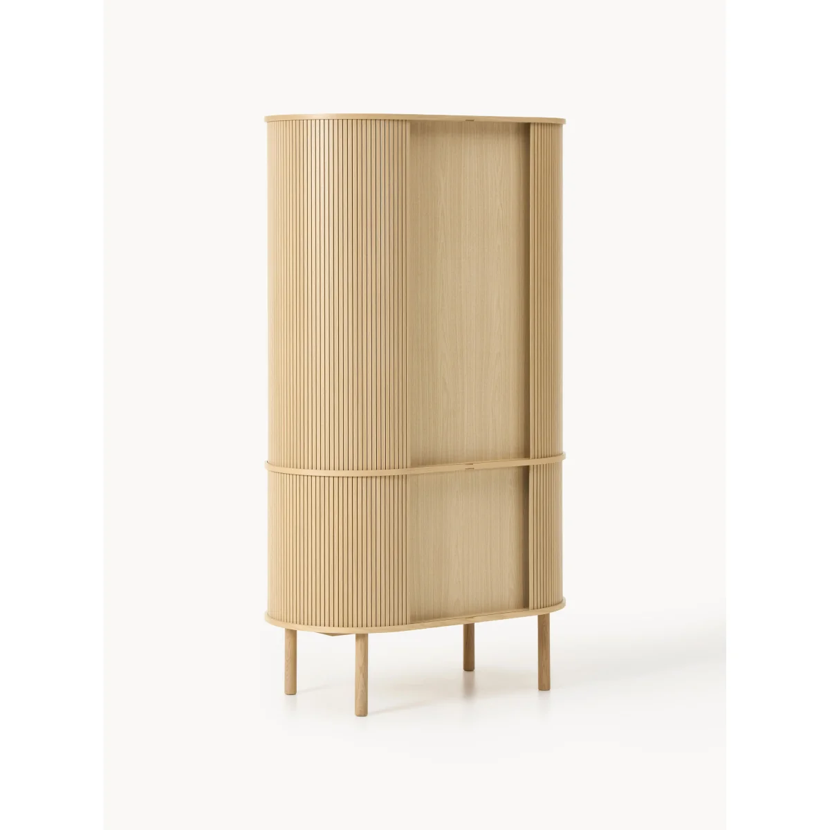 Compact Wardrobe Calary with Fluted Front – image 5