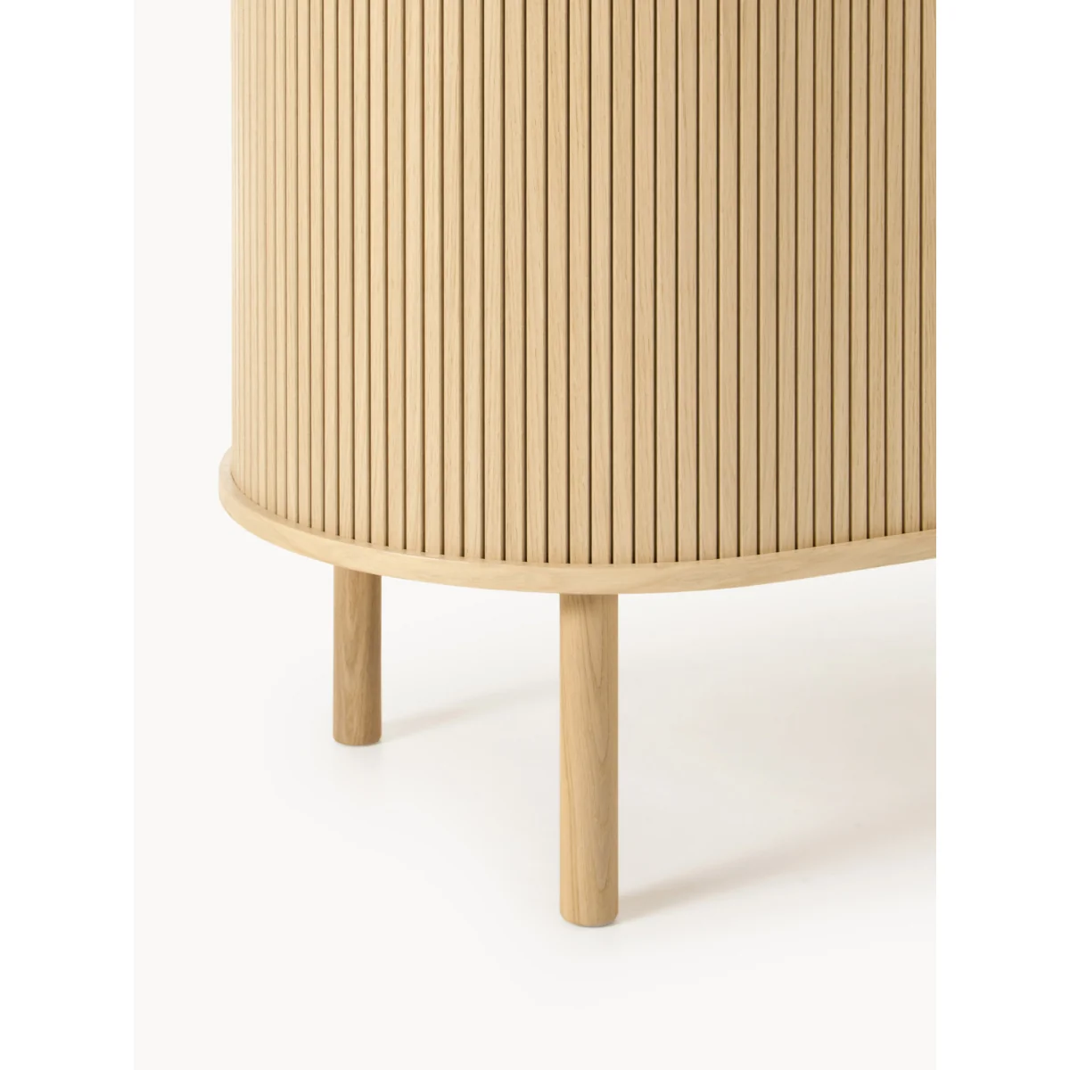 Compact Wardrobe Calary with Fluted Front – image 7