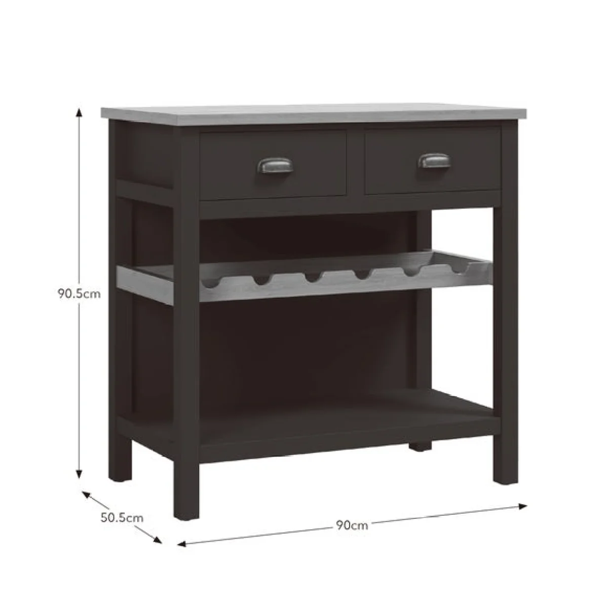 Francis Compact Kitchen Island – image 8