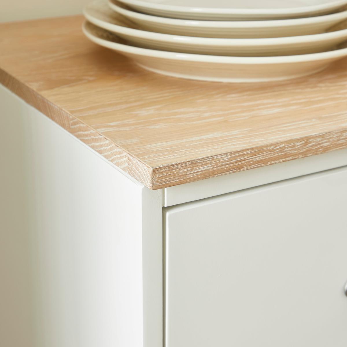 Churchgate 3 Drawer Base Unit Ivory – image 3