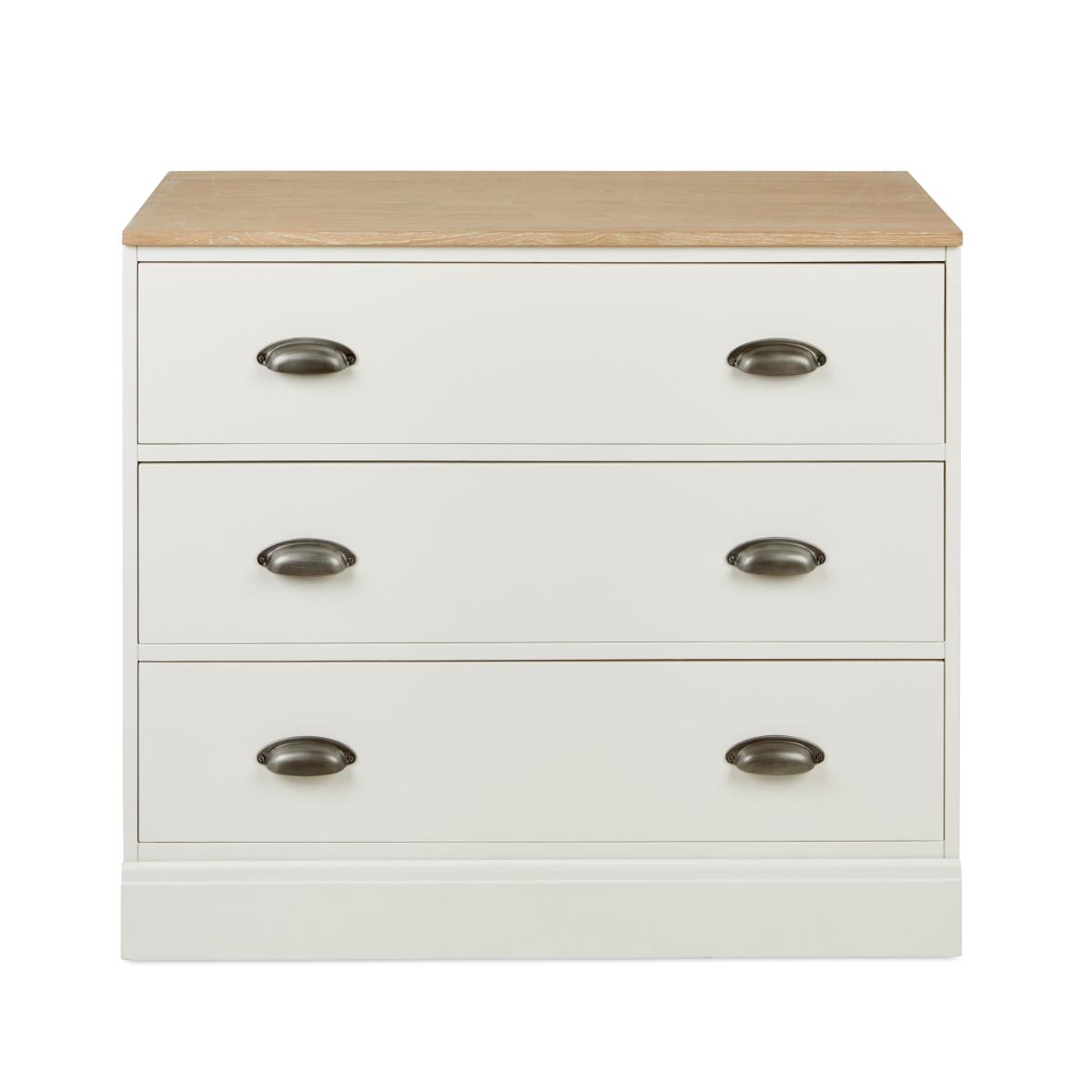 Churchgate 3 Drawer Base Unit Ivory – image 7