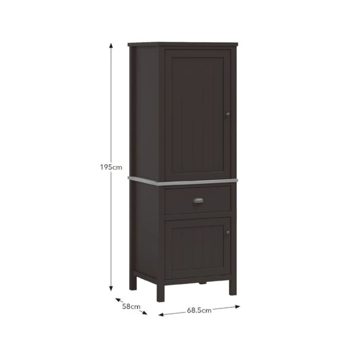 Francis Compact Kitchen Larder – image 8