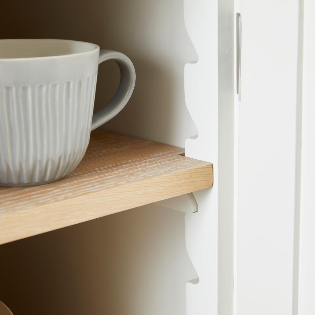 Churchgate Panel Door Base Unit Ivory – image 3