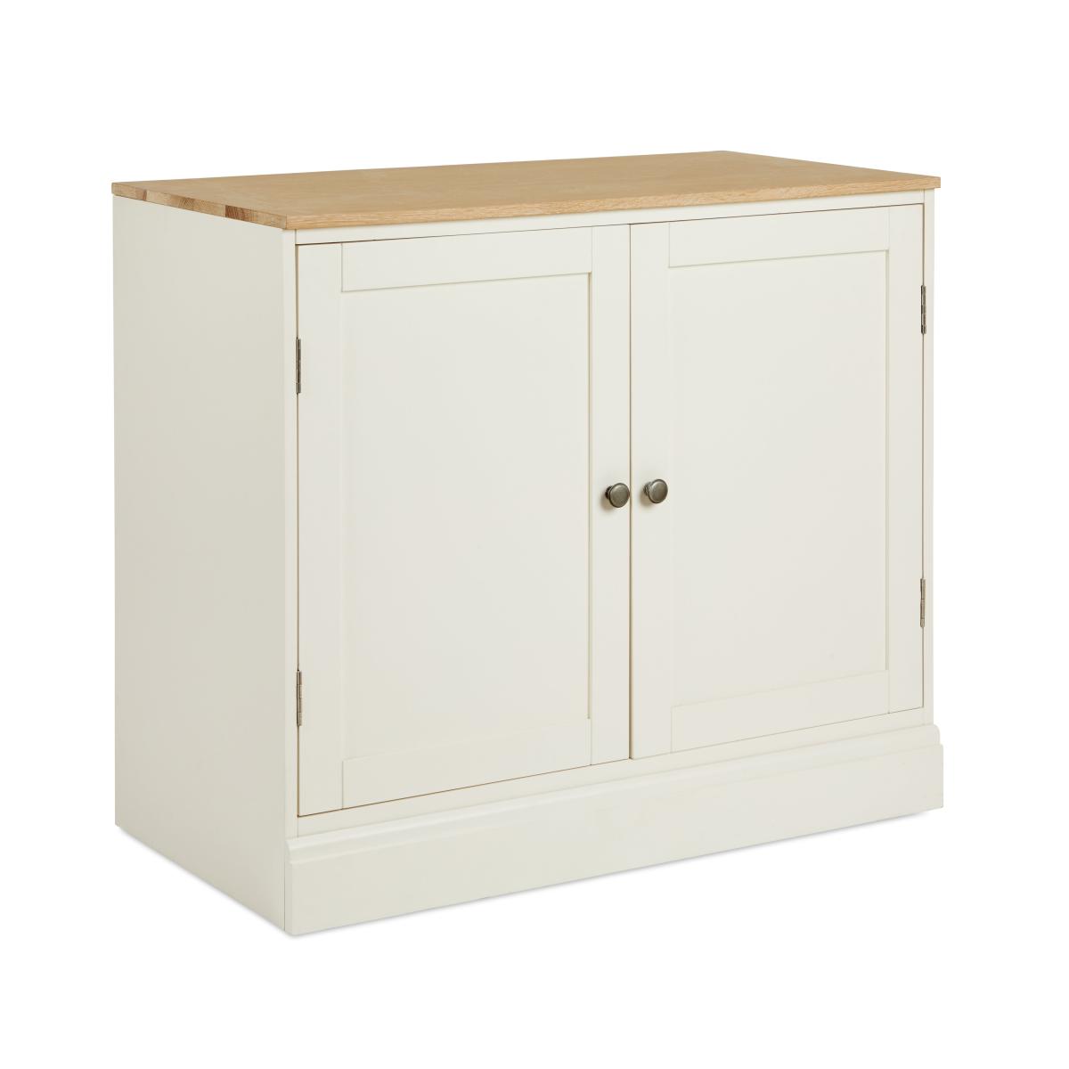 Churchgate Panel Door Base Unit Ivory – image 8