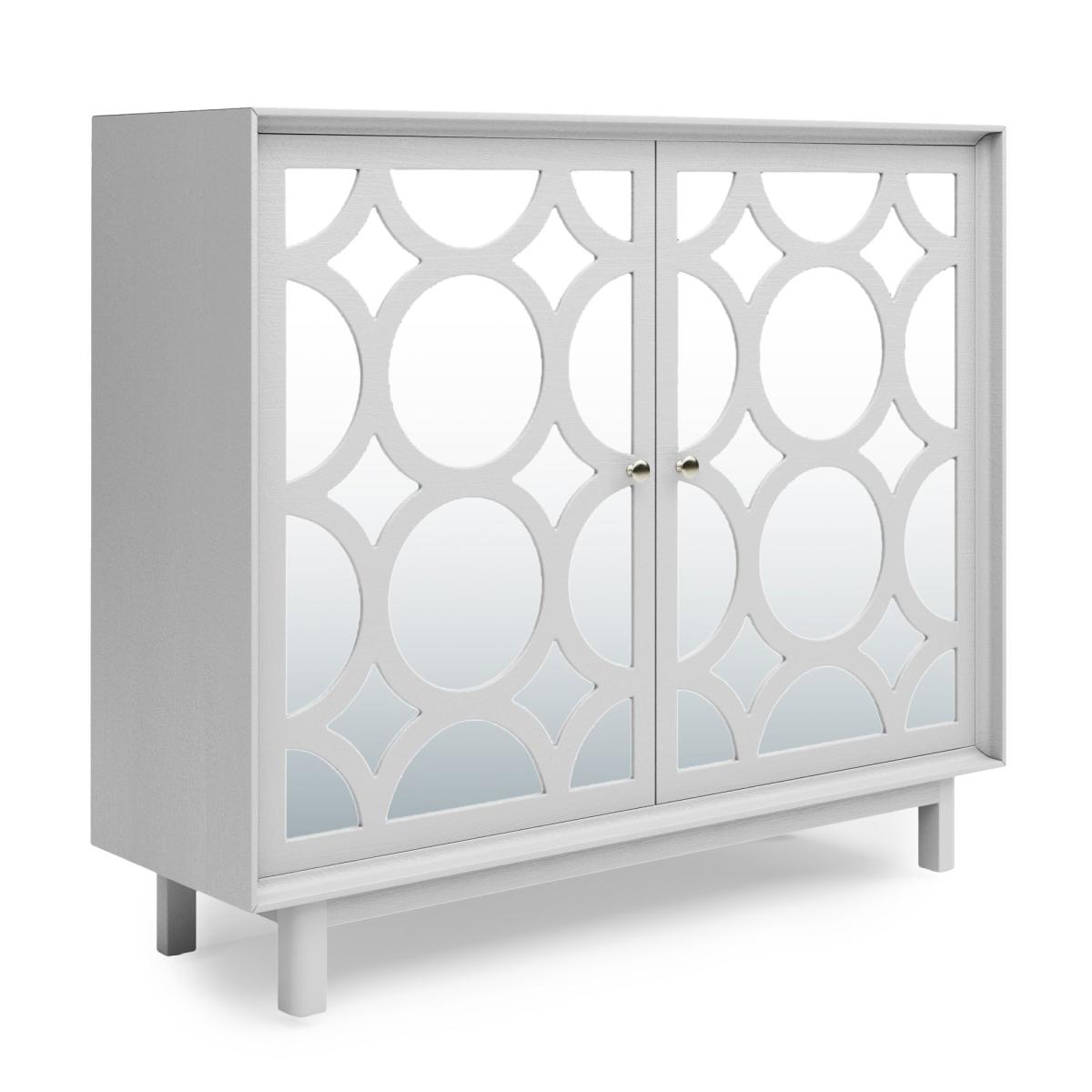 Delphi Grey Small Slim Cabinet Grey – image 2