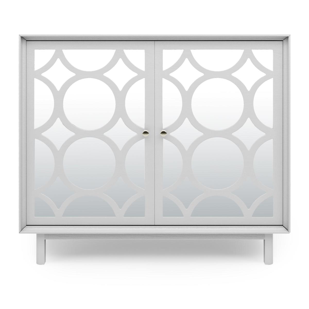 Delphi Grey Small Slim Cabinet Grey – image 3