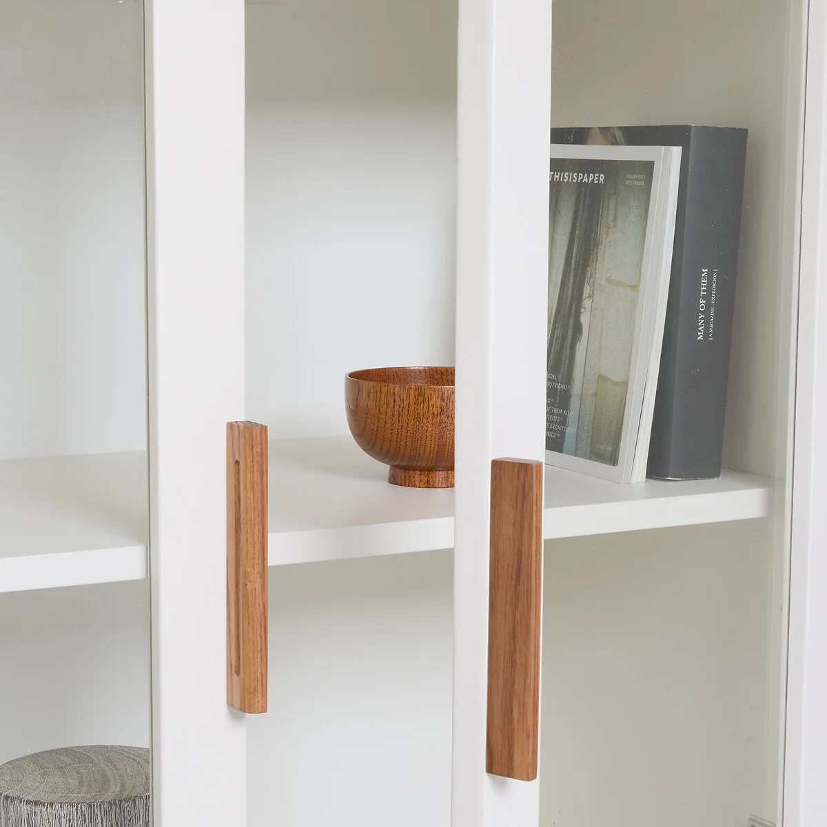 Lumeko 2-Door Bookcase/Display Cabinet, H200cm – image 5