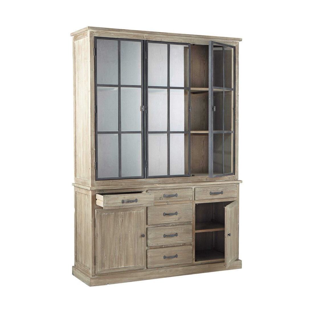 Recycled Pine Display Cabinet – image 2