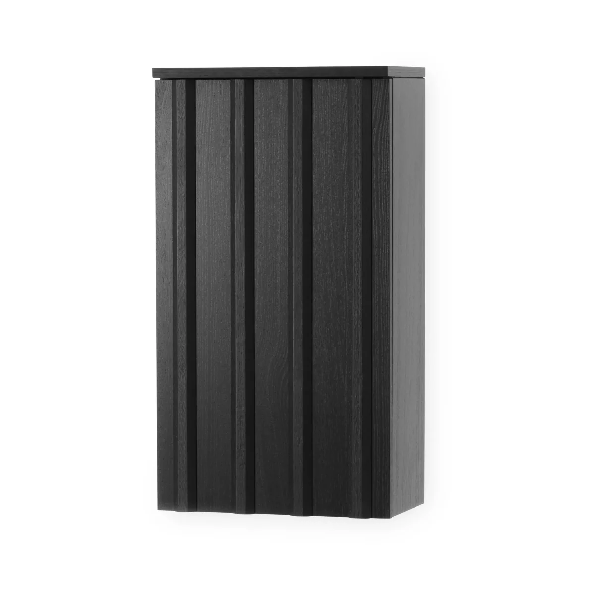 Normann Copenhagen Rib wall cabinet Soft black 73x40x23 cm – image 2
