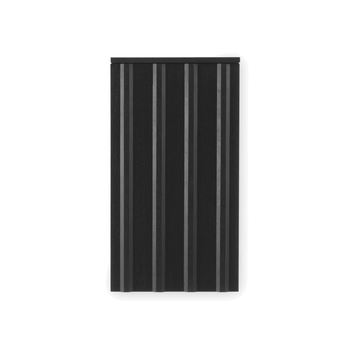 Normann Copenhagen Rib wall cabinet Soft black 73x40x23 cm – image 1