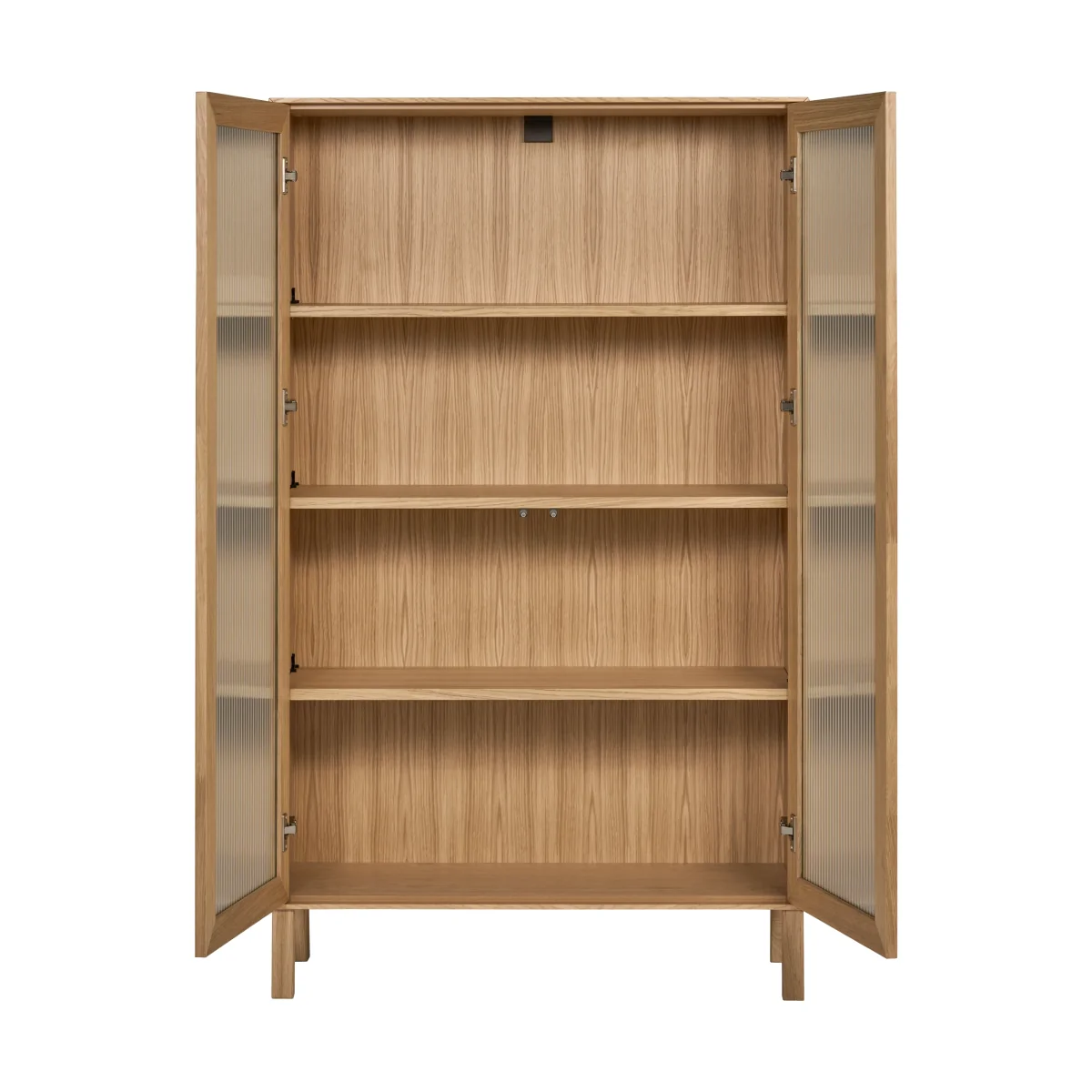 1898 Lid display cabinet White pigmented oak – image 4