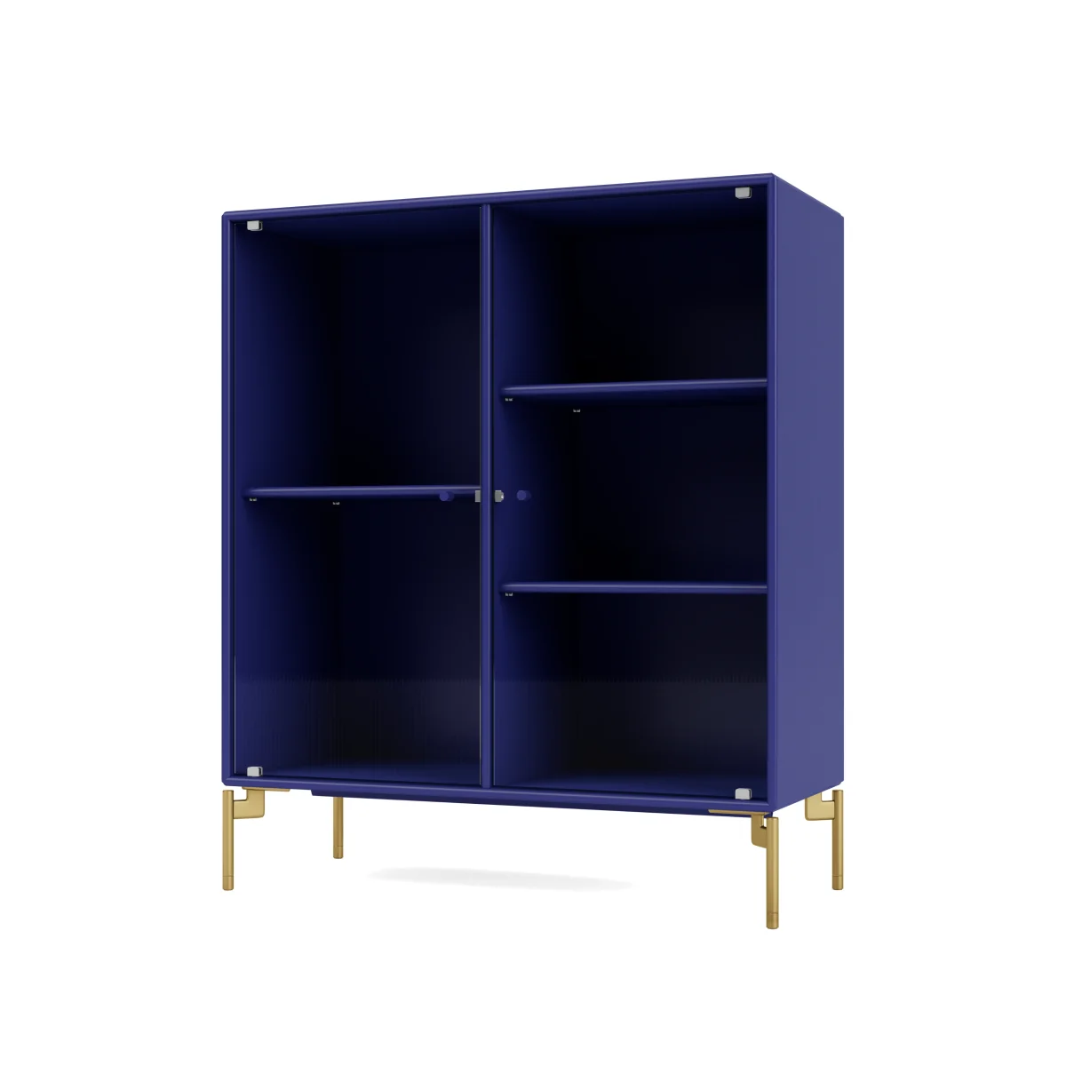 Montana Ripple II display cabinet 69.6x82.2x30 cm Monarch-legs brass