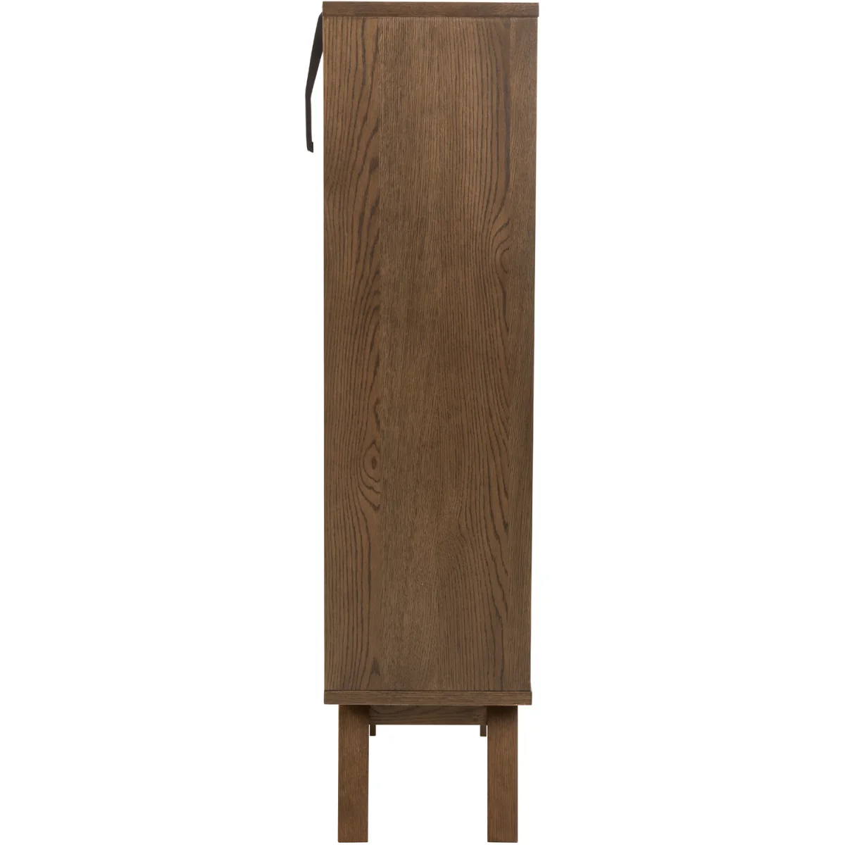 A-Line Display Cabinet with 2 Drawers and 2 Shelves - White Oak – image 4