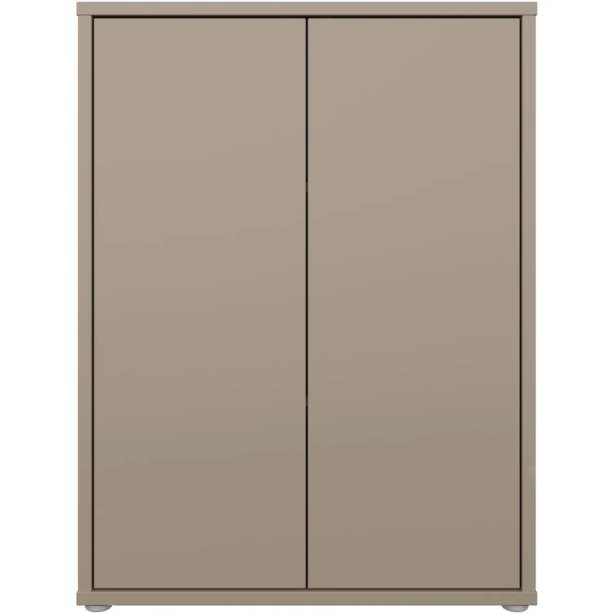Alice Springs Tall 2 Door Cabinet with Push-Open Doors in Light Grey - Night Blue – image 13