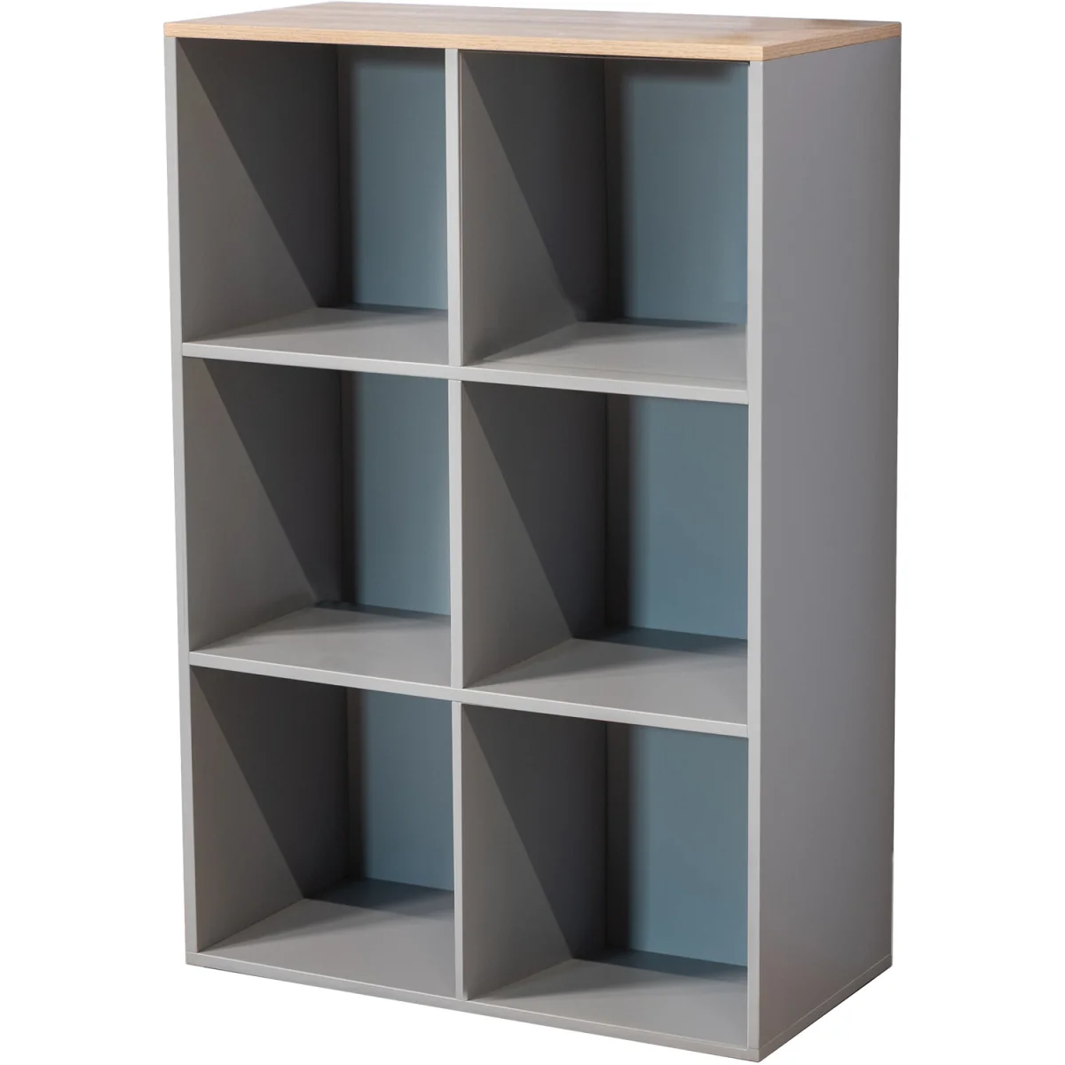 Cuba Sonoma Oak Storage Unit - Grey / 6 – image 2