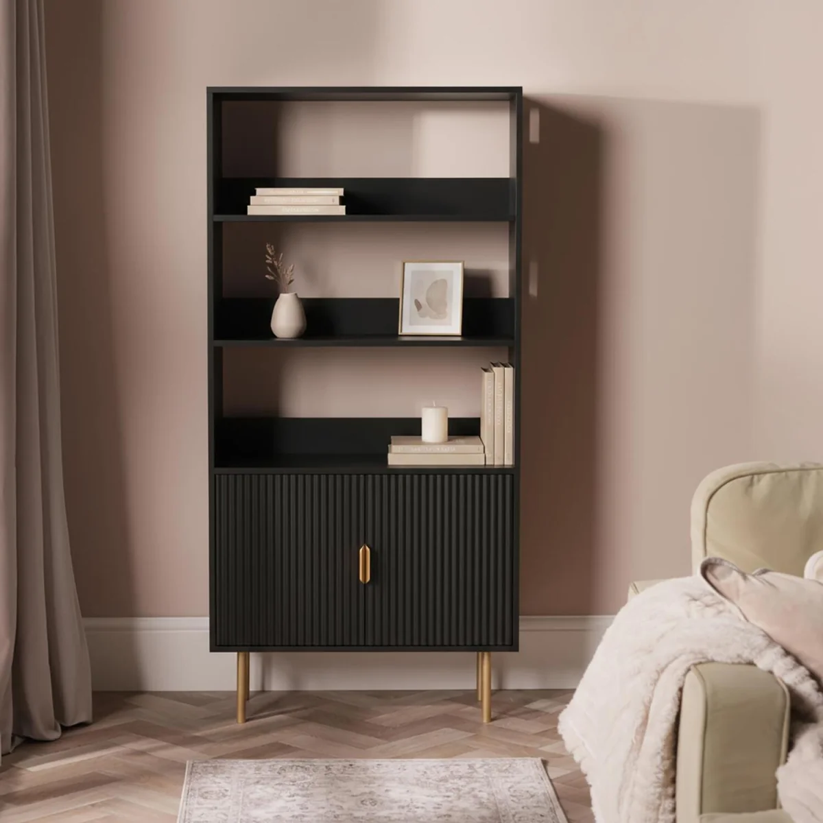 OHS Ribbed Display Unit - Black – image 1