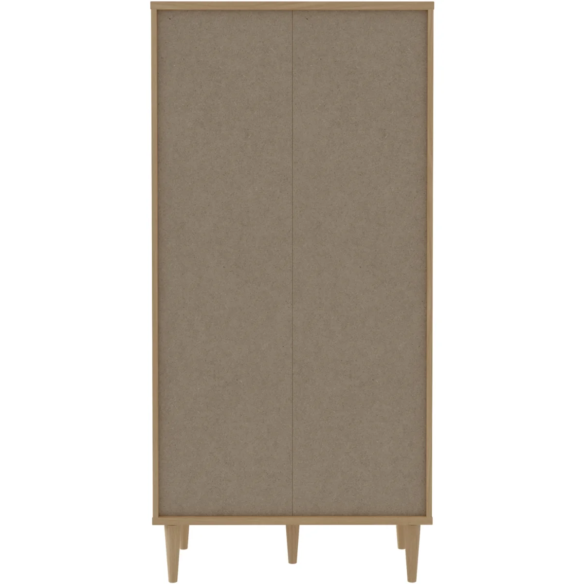 Calasetta 2 Door Display Cabinet in Rattan - Rattan – image 5