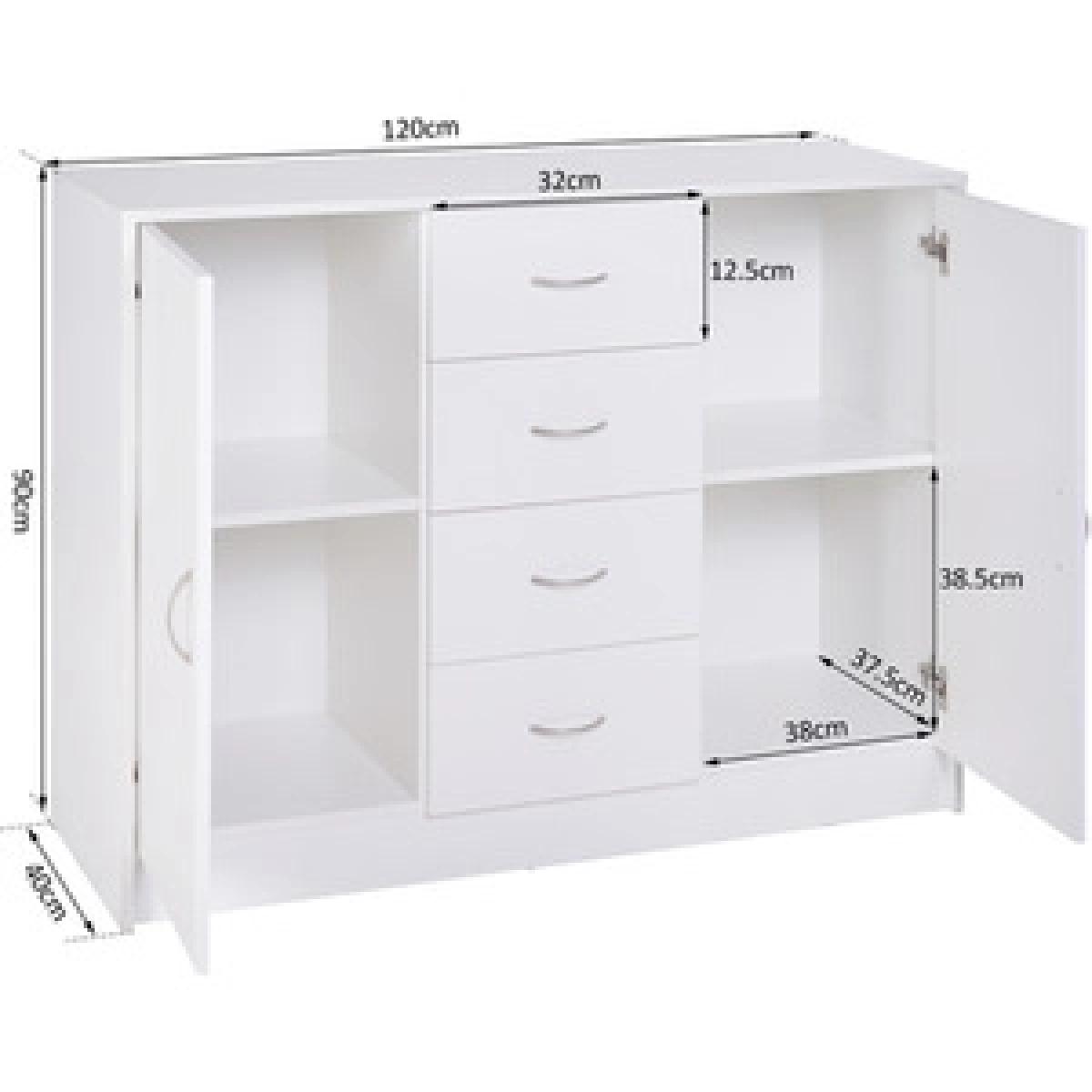 Cabinet Cupboard Unit  - Black – image 10
