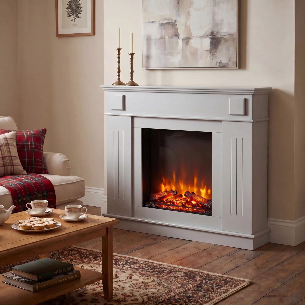 Decorative Fireplace Surround Mantel – image 4