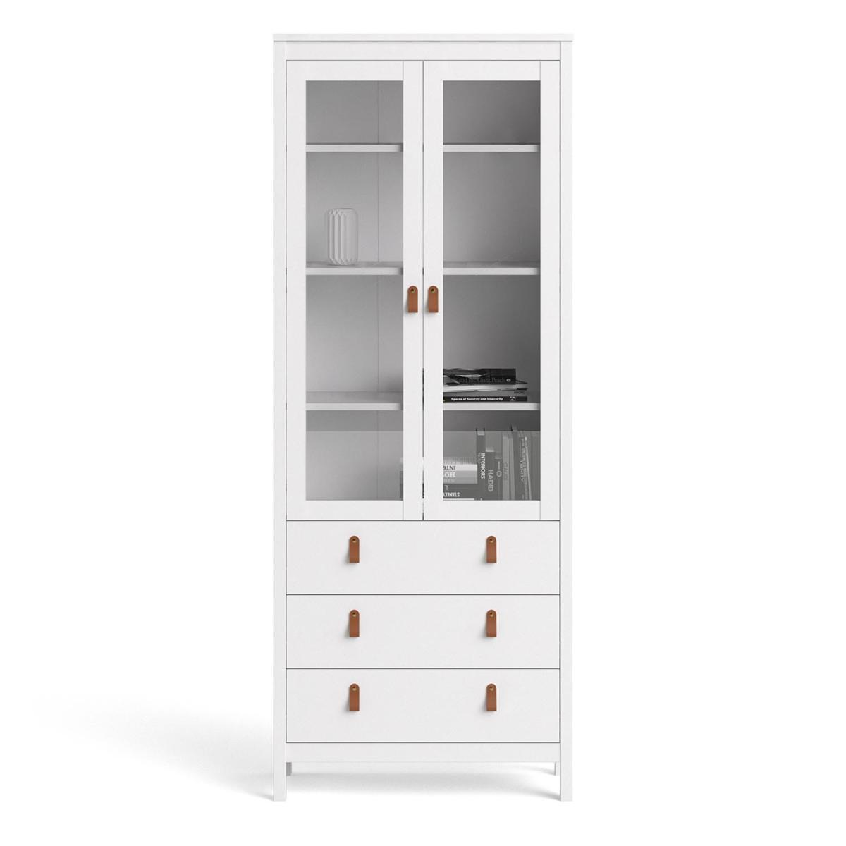 Barcelona 2-Door 3-Drawer China Cabinet - White – image 8
