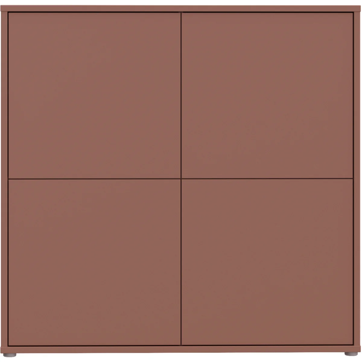 Alice Springs 4 Door Storage Cabinet with Push-Open Doors in Sand - Light Grey – image 20