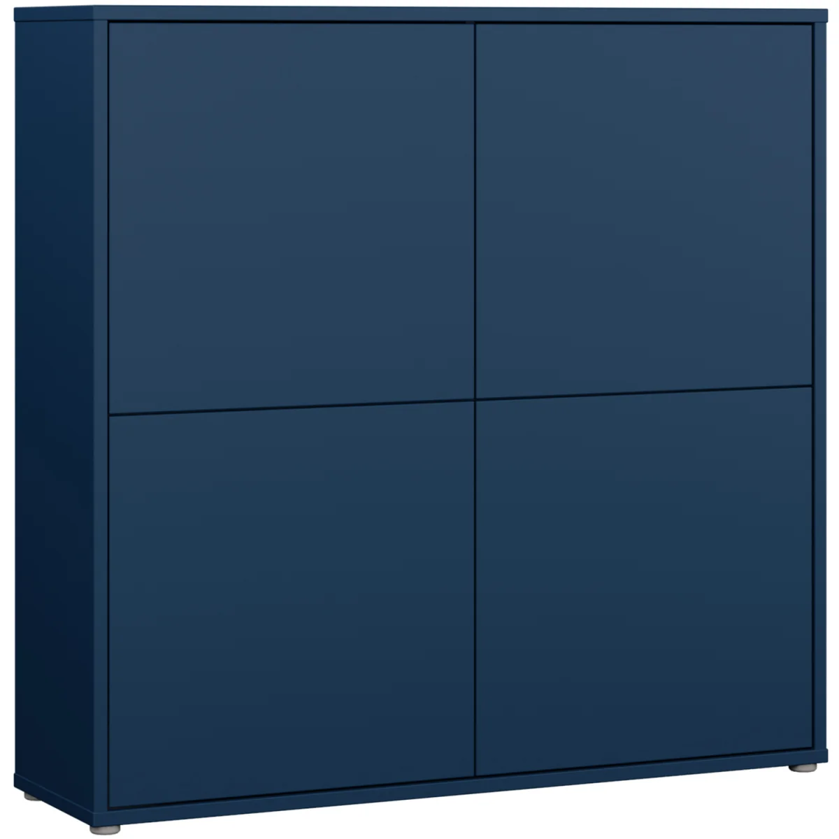 Alice Springs 4 Door Storage Cabinet with Push-Open Doors in Sand - Light Grey – image 25