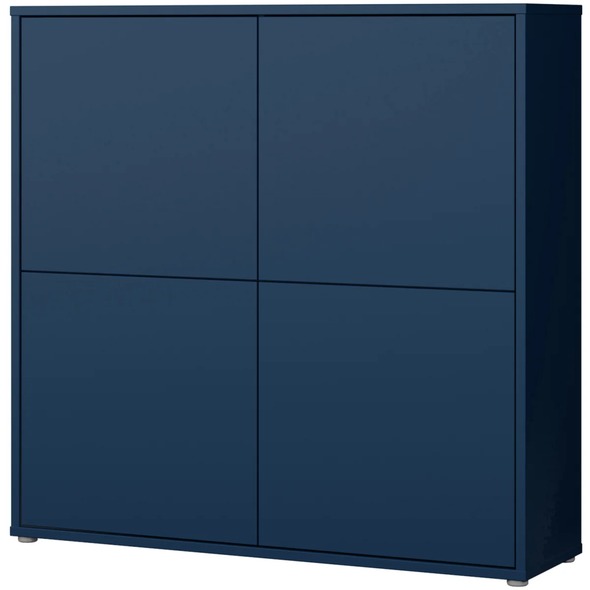 Alice Springs 4 Door Storage Cabinet with Push-Open Doors in Sand - Light Grey – image 27