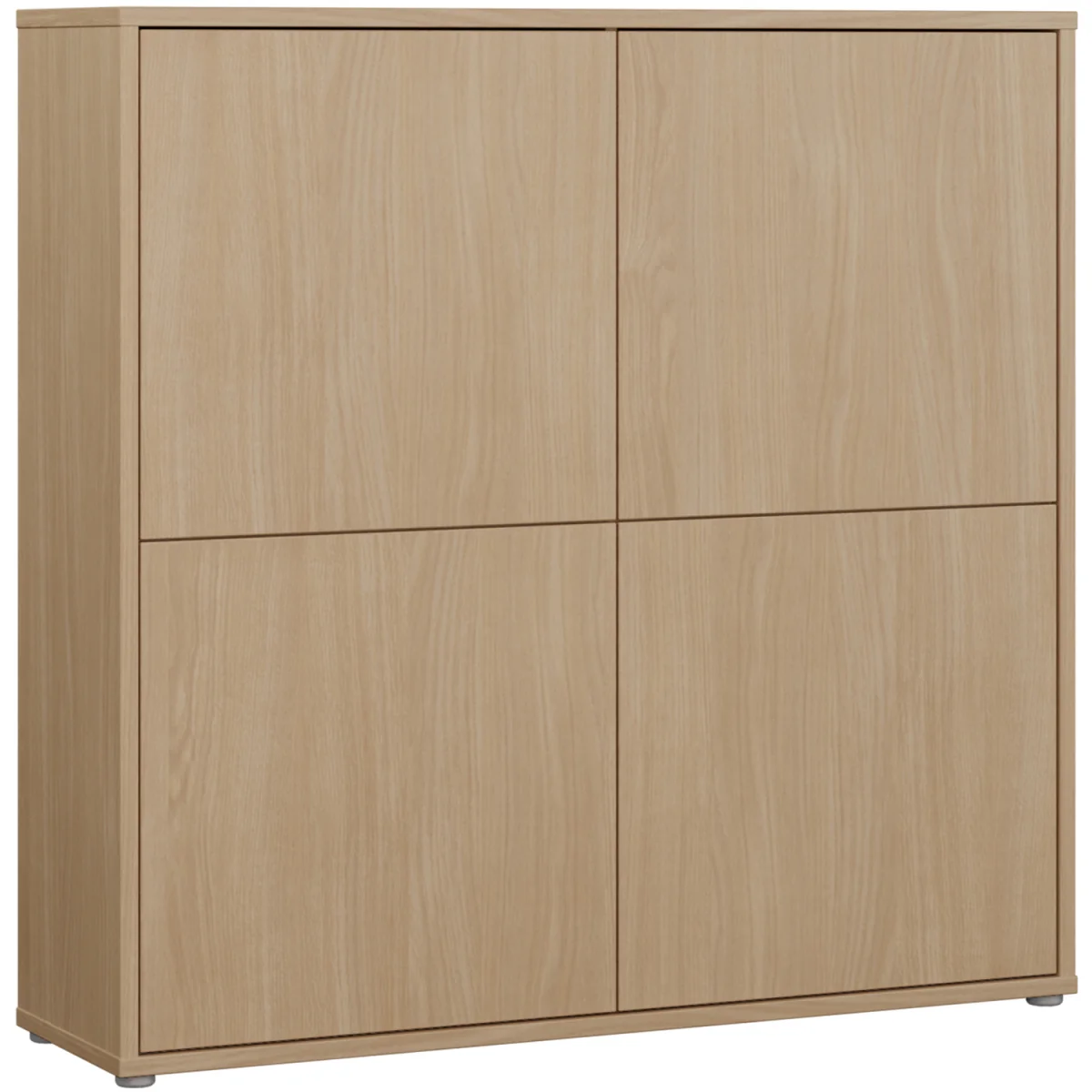 Alice Springs 4 Door Storage Cabinet with Push-Open Doors in Sand - Light Grey – image 32