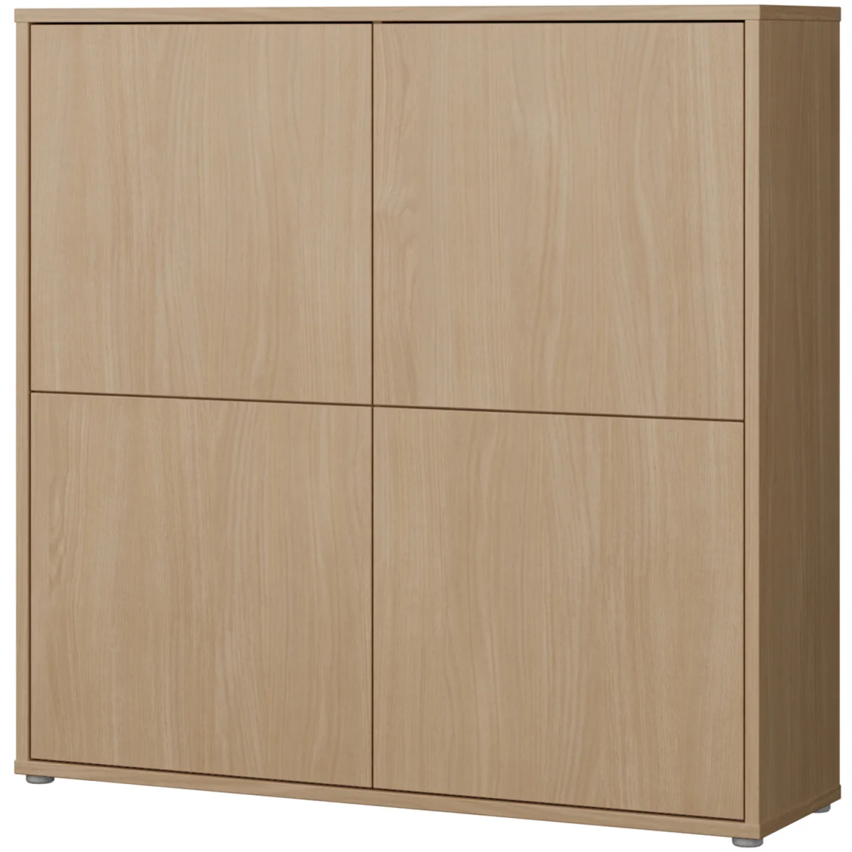 Alice Springs 4 Door Storage Cabinet with Push-Open Doors in Sand - Light Grey – image 34