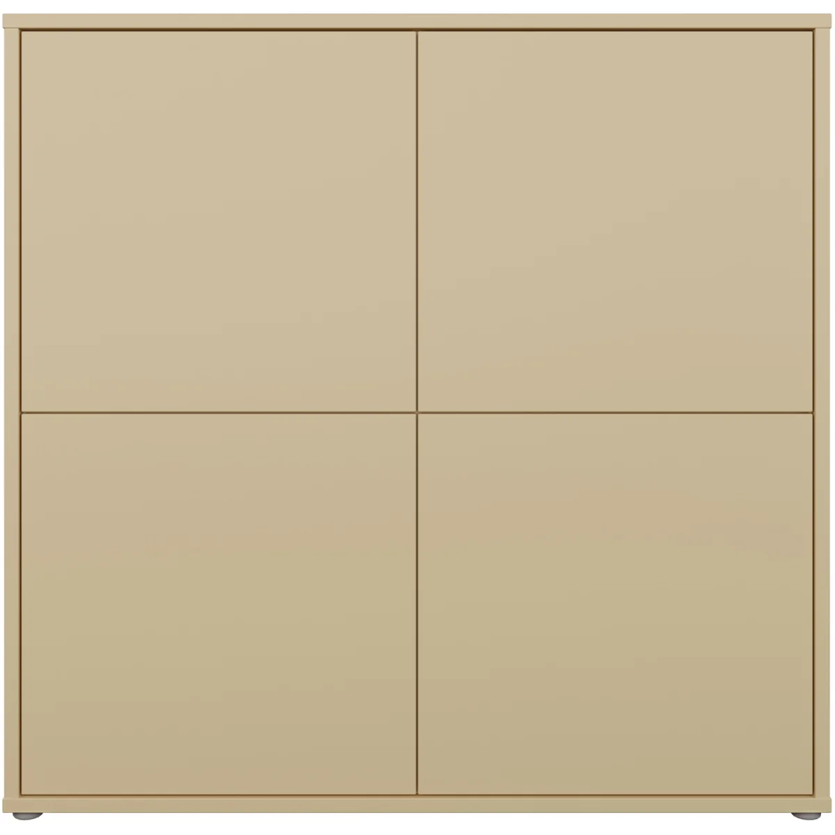 Alice Springs 4 Door Storage Cabinet with Push-Open Doors in Sand - Light Grey – image 40