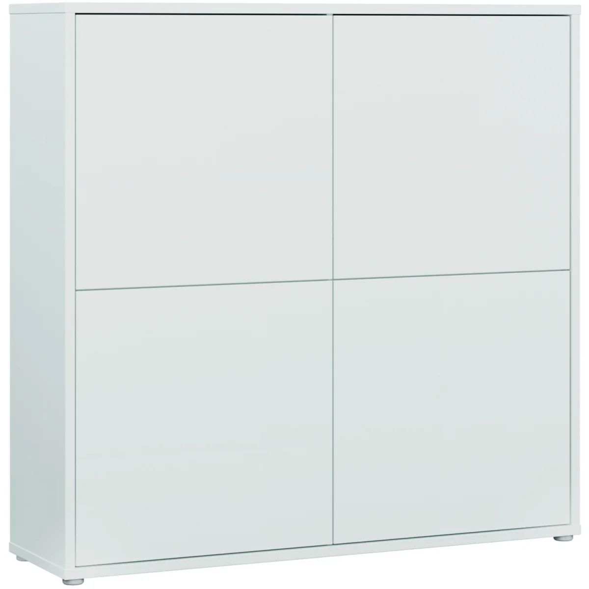 Alice Springs 4 Door Storage Cabinet with Push-Open Doors in Sand - Light Grey – image 44