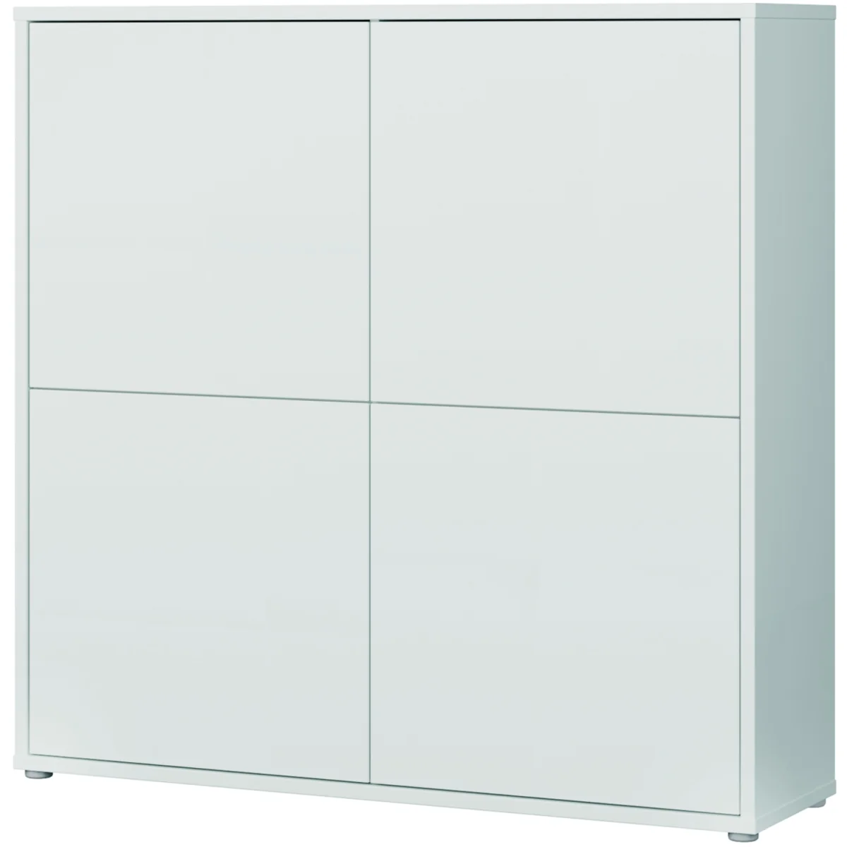 Alice Springs 4 Door Storage Cabinet with Push-Open Doors in Sand - Light Grey – image 45