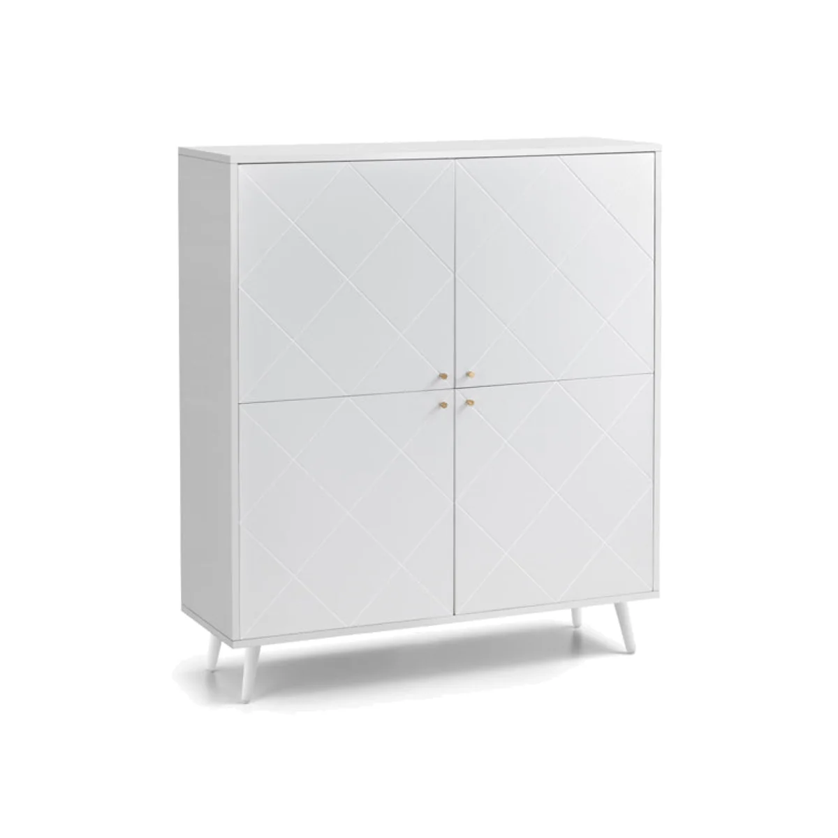 Julian Bowen Moritz 4 Drawer Display Cabinet