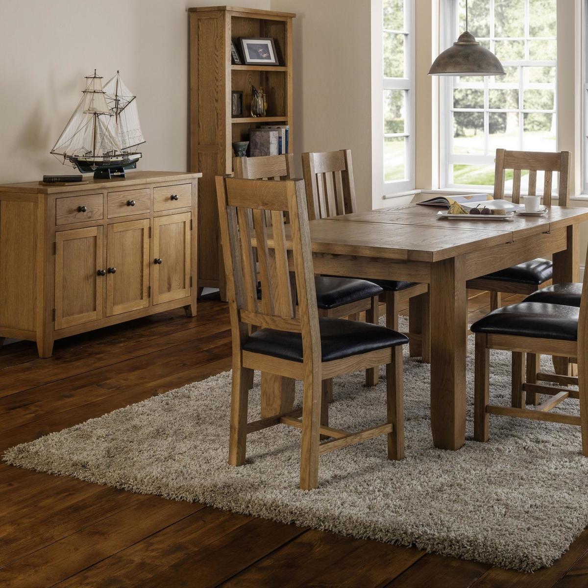 Astoria Oak Tall Bookcase Brown – image 2