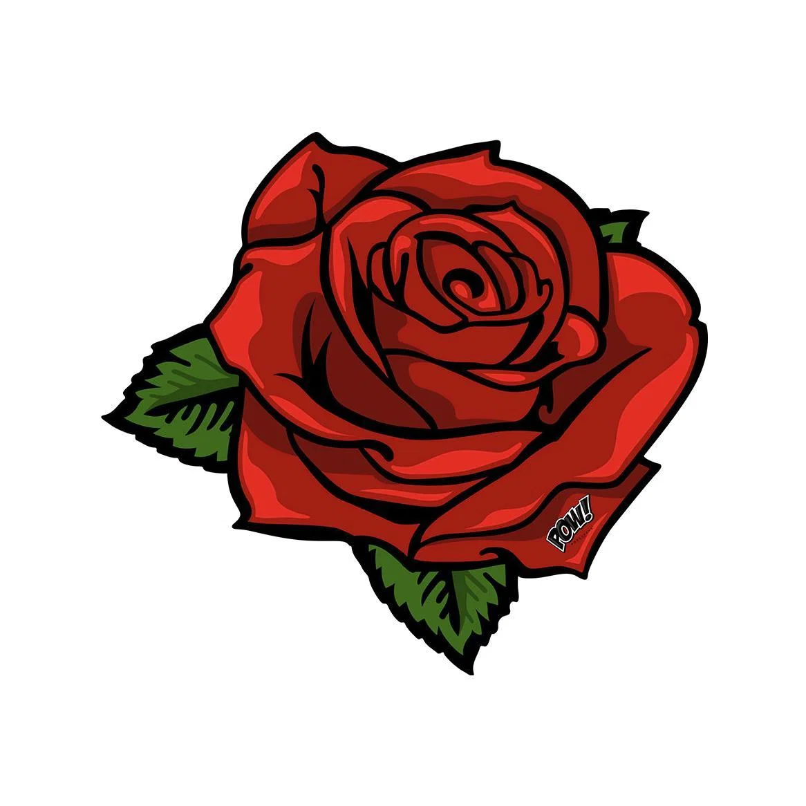 PODEVACHE - Rose Vinyl Floor Mat - Red – image 1