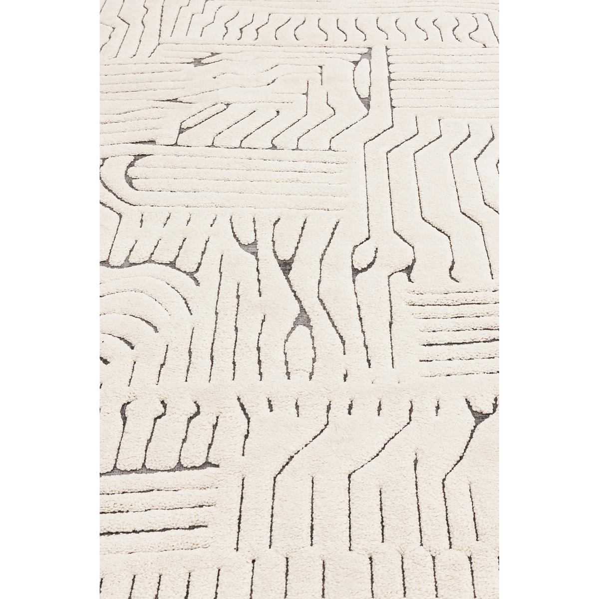 Valley Ivory & Charcoal Route Rug – image 3