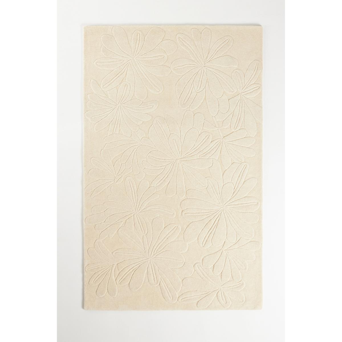 Hand-Tufted Sculpted Daisy Wool Rug – image 2