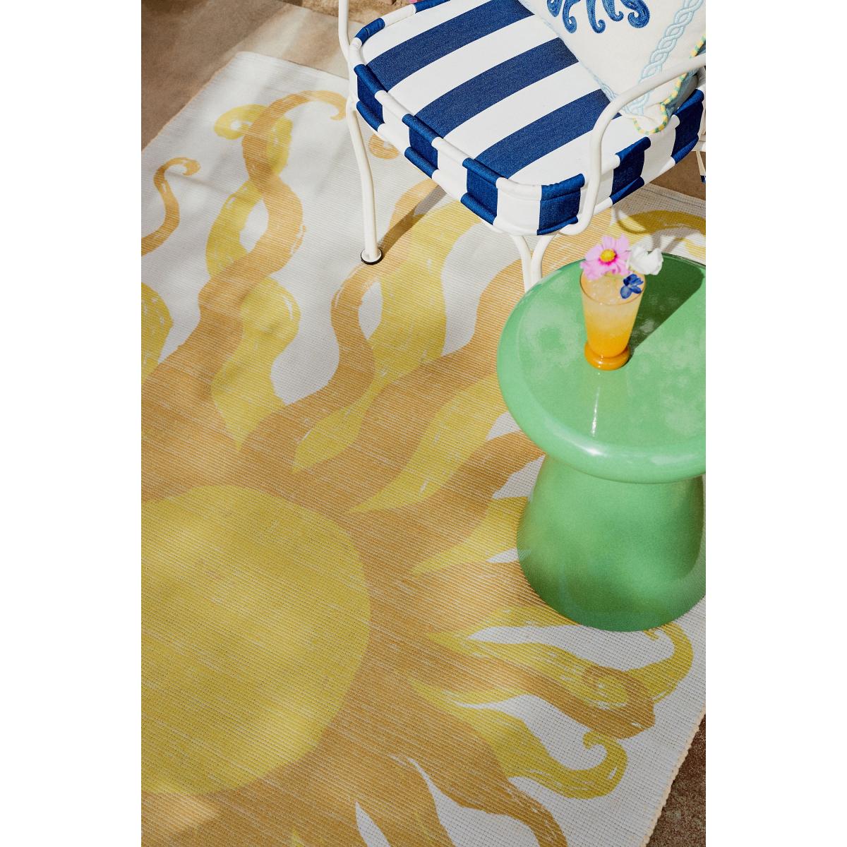 Printed Flatwoven Indoor/Outdoor Sun Rug – image 2