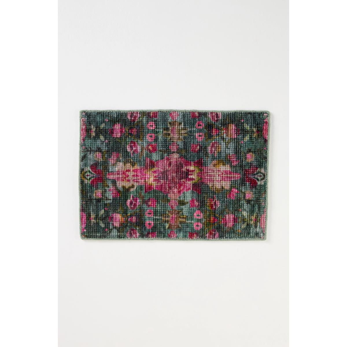Ren Printed Easy-Care Floral Rug – image 3