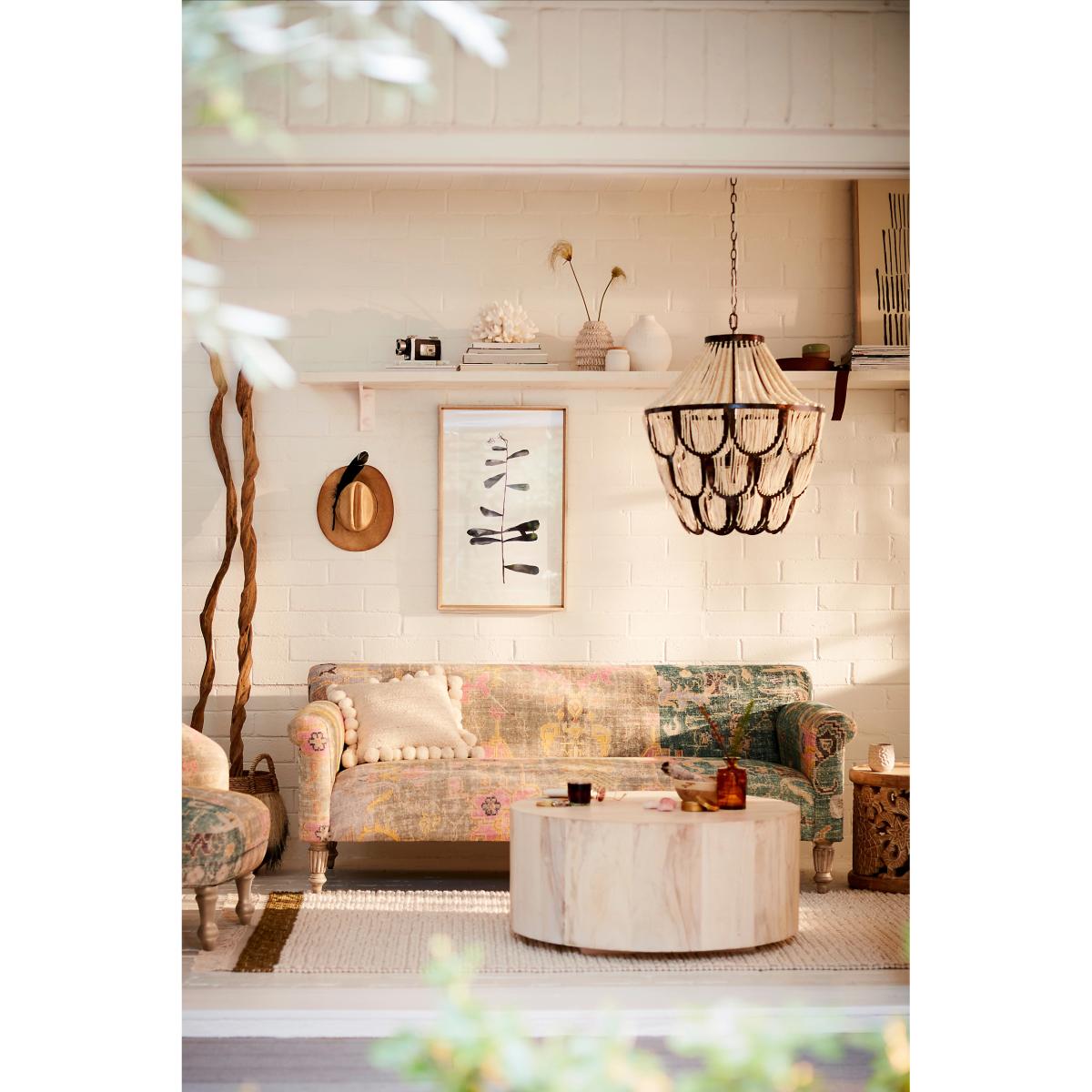 Rug-Printed Sofa – image 2