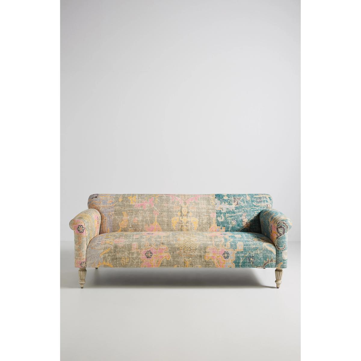 Rug-Printed Sofa – image 3