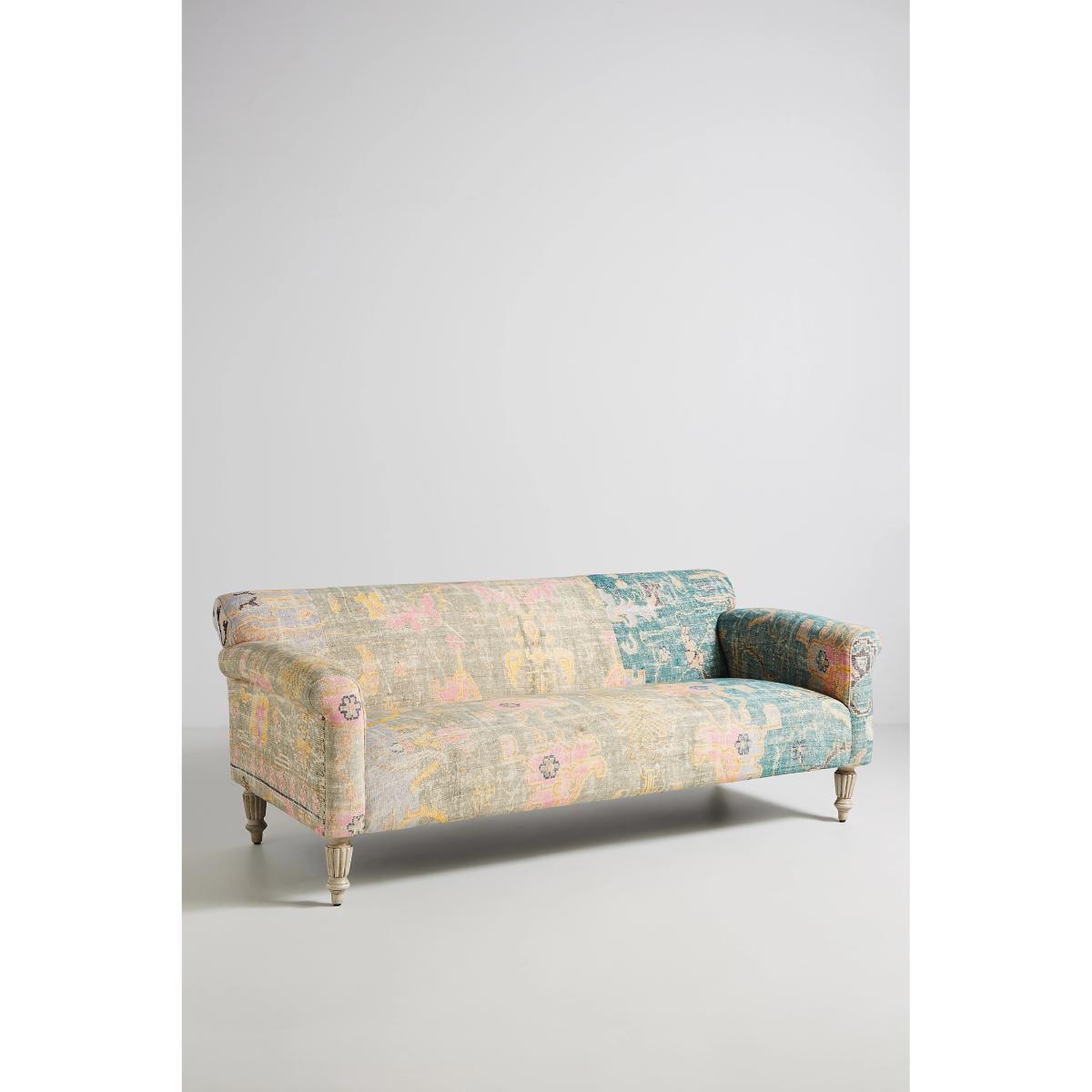 Rug-Printed Sofa – image 4