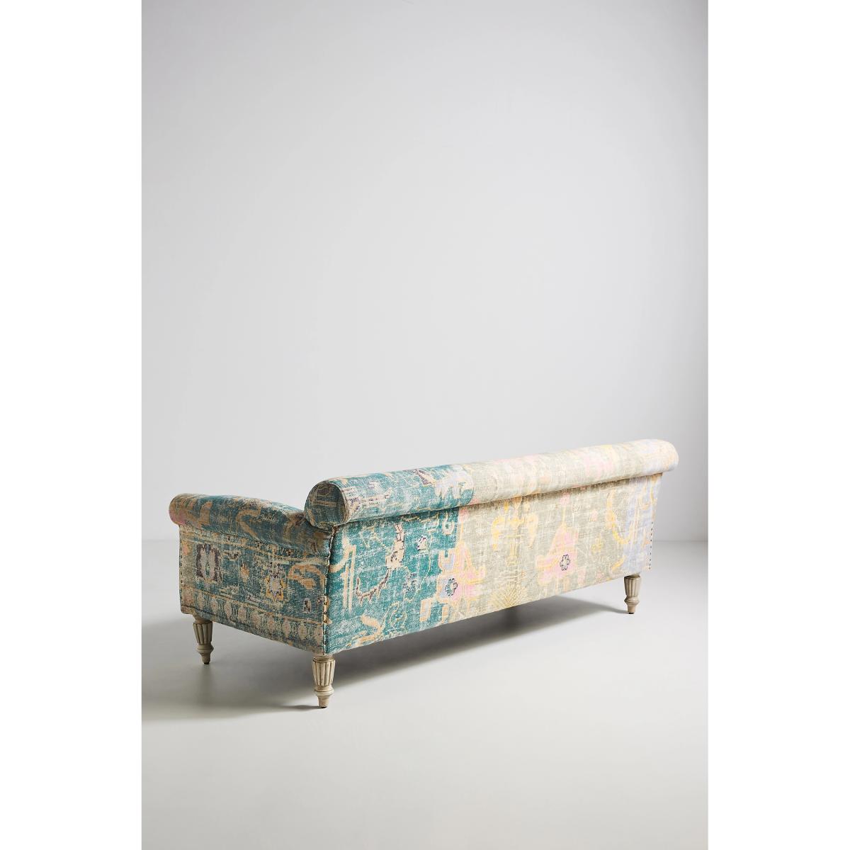 Rug-Printed Sofa – image 5