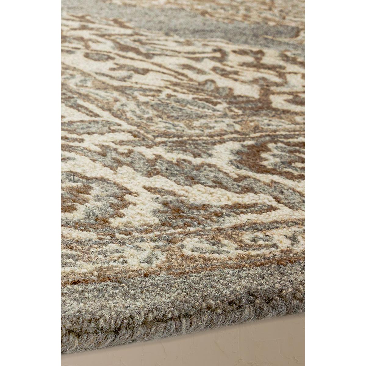 Bronte Hand-Tufted Natural Beige Wool Persian Rug – image 2